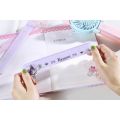 Sanrio Funny Rotatable Ruler Kuromi Melody Cute Cartoon Straightedge Student Stationery Office Equipment. 