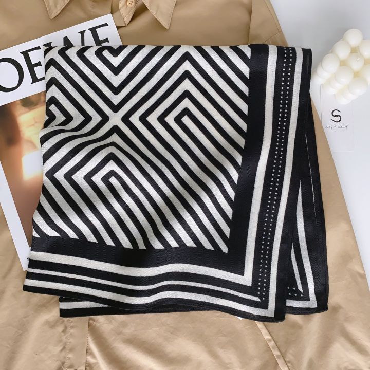 New%20Cotton%20and%20Linen%20Small%20Square%20Towel%20Simple%20Style%20Black%20and%20White%20Geometry%20Striped%20Small%20Scarf%20Decorative%20Printed%20Silk%20Scarf%20Bag%20Headscarf%20-%20Image%208