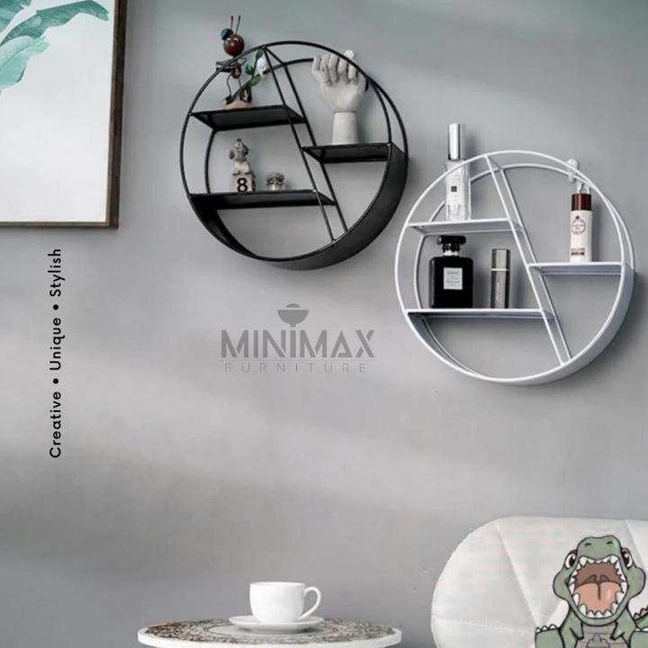 Minimax Circular Ironwork Wall Hangings Rack | Daraz.com.bd