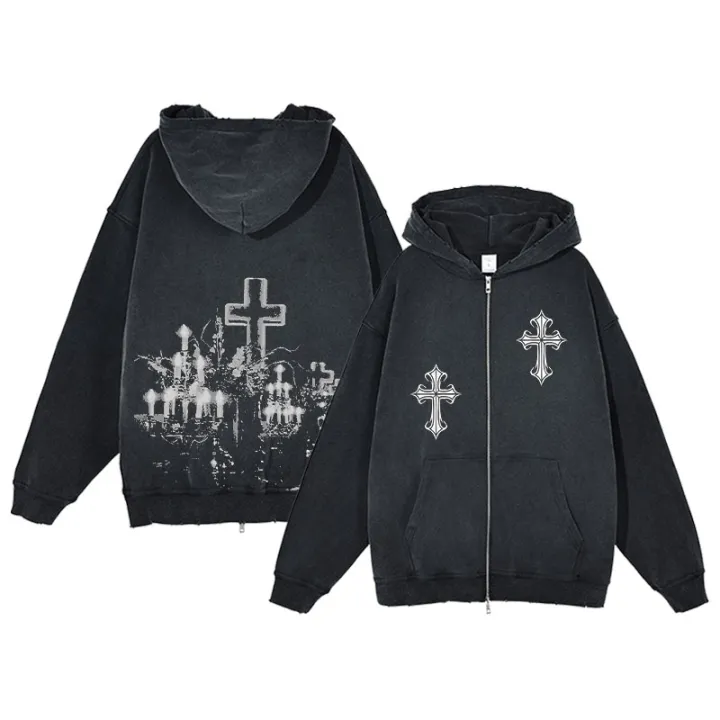 Y2K%20Zip%20Up%20Hoodie%20for%20Men%20Cross%20Print%20Loose%20Long%20Sleeve%20Pullover%20Women%20Retro%20Harajuku%20Sweatshirts%20Oversized%20Goth%20Hip%20Hop%20Jacket%20-%20Image%205