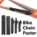 Bicycle Chain Guard Sticker Silicone Frame Protection Sticker Mountain Road Bike Chainstay Protective Film Accessories. 