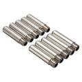 ZOROOM SG55 AG60 Plasma Cutting Machine Parts Electrode Plasma Knife Iron Electrode Hafnium Wire 10Pcs.