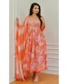 Naira Dress Vip Lilen and cotton Three Piece Gown Shalwar kameez for Women. 