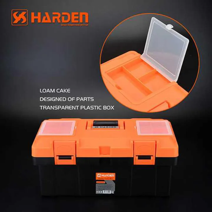 Tool box plastic 15'' hands tools and electronics