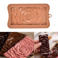 New Flower Chocolate Mold Cake Silicone Cookie Cupcake Molds Soap Mould DIY.