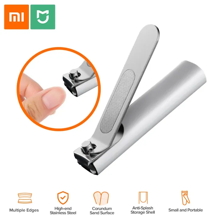 Xiaomi%20Mijia%20Nail%20Clipper%20with%20Anti-Splash%20Cover%20Stainless%20Steel%20Fingernail%20Toenail%20Cutter%20-%20Image%203