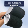 Baiann 1M Strong Self adhesive Hook and Loop Fastener Tape nylon sticker adhesive with Glue for DIY 16/20/25/30/40/50mm.
