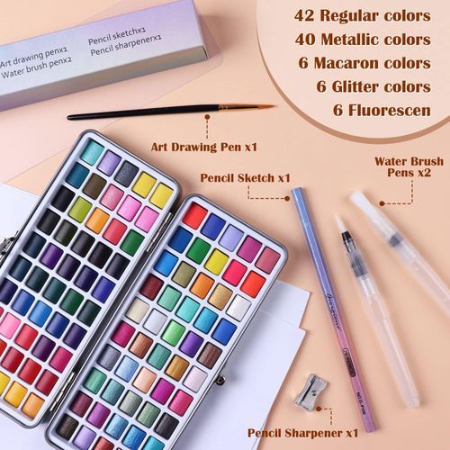 Giorgione%20G-ZG%20100%20colors%20metallic%20pearlescent%20solid%20watercolor%20paint%20with%20water%20ink%20brush%20set%20with%20metal%20box%20-%20Image%202