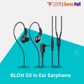 BLON-03 HiFi 10mm Carbon Diaphragm Dynamic Driver in-Ear Earphone. 