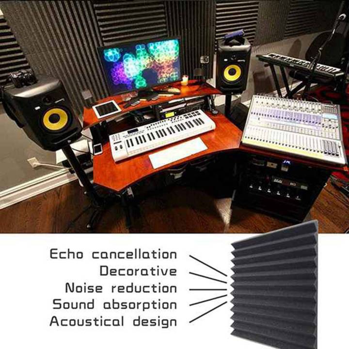 24%20Pcs%20Acoustic%20Foam%20Board,Studio%20Wedge%20Tile,Acoustic%20Foam%20Soundproof%20Pyramid%20Studio%20Treatment%20Wall%20Panel%202.5X30X30cm%20-%20Image%206