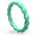 Medical Grade Logo Custom Silicone Rubber Finger Wedding Rings for men. 