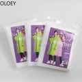 2 Piece Poncho Transparent Raincoat Woman Long Eva Fashion Raincoat Hooded Travel Outdoor Eva Travel Chubasquero Mujer Rainwear. 