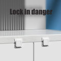 Use cabinet door drawer child safety lock refrigerator door lock multifunctional baby anti-pinch hand home safety protector. 