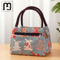 Waterproof and lightweight canas women's handbag, mom's small ch bag, mom's ch bag, work bag, lunch box, and bento bag.