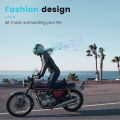 Motorcycle Helmet Headset Bt35 Bluetooth-compatible 5.0 800mah Battery Hands-free Wireless Headphones Waterproof. 