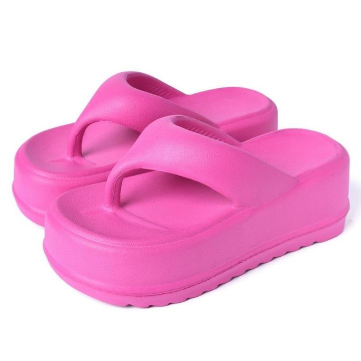 2023 New Summer Flat Slippers Women Genuine Leather Black White Flops Thick Sole Mules Casual Comfort Slides Woman