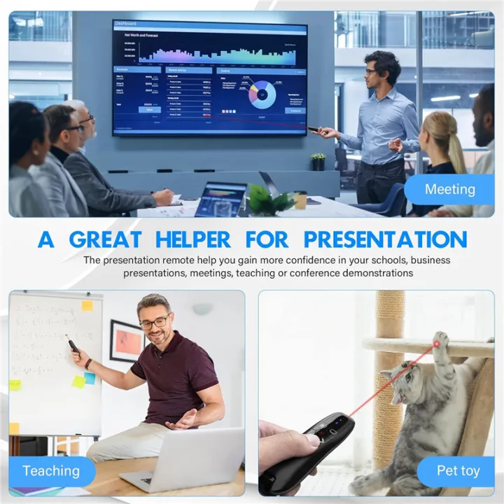 Wireless%20Presenter%20Remote%20Clicker%20Wireless%20Presenter%20Remote%20RF%202.4GHz%20USB%20Rechargeable%20PowerPoint%20Clicker%20for%20Computer/Laptop%20-%20Image%205