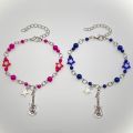 New Tredny Y2K Couple Bracelets TV Girl Matching Bracelets Who Really Cares Album Inspired Beads Bracelet Friends Jewelry Gift. 