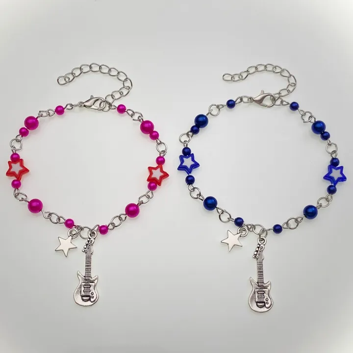 New%20Tredny%20Y2K%20Couple%20Bracelets%20TV%20Girl%20Matching%20Bracelets%20Who%20Really%20Cares%20Album%20Inspired%20Beads%20Bracelet%20Friends%20Jewelry%20Gift%20-%20Image%202