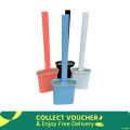 Toilet Cleaner Brush Wall Mounted Toilet Brush Toilet Bowl Cleaner Bathroom Accessories Easy to Hide Long Handle Brush Deep Cleaning Toilet Cleaning System.