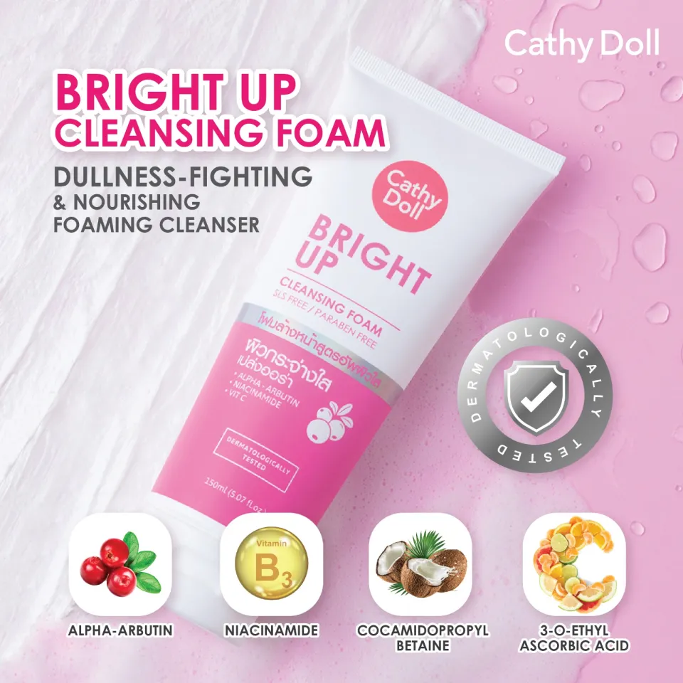 cathy l-glutathione cleansing foam Beautiful Line DOLL BRIGHT UP 150ML: Buy Online at Best Price in UAE Cathy Doll Aura Whitening Serum + Foam Cleanser is enhanced with glutathione and provides deep cleansing. 6 pieces CATHY DOLL Aura