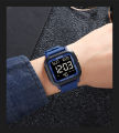 SKMEI 1894 Square Sports Waterproof Multifunctional Luminous Watch.