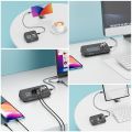 PHIXERO USB 3.2 Docking Station Hub Type C 10Gbps Splitter Switch Dock Multi Port Socket USB-A Gen2 for Surface Mac Laptop 3.0. 
