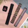 20mm Quick Release Elastic Nylon Strap For Smartwatch- Smart Watch Belt. 