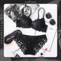 Premium Quality Modern Bra & Panty Set Self Design. 