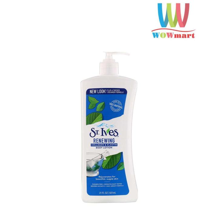 International new Zealand product Any season used st Ives RENEWING body lotion - 621 ml