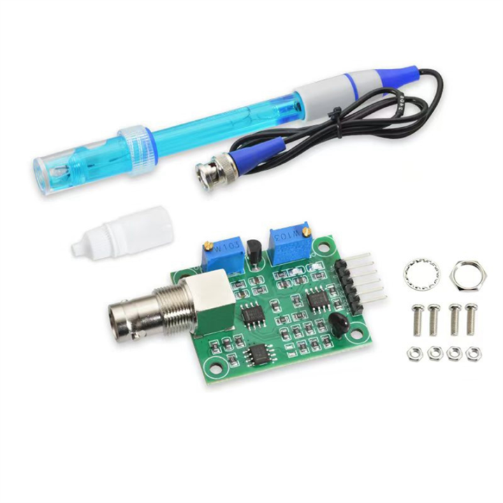 PH4502C PH Value Detection Sensor Module Kit Detection Regulator Soil ...