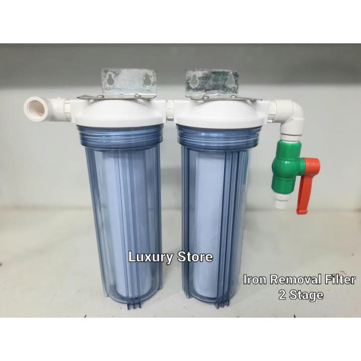 Water Iron Removal Filtration System 2 Stage