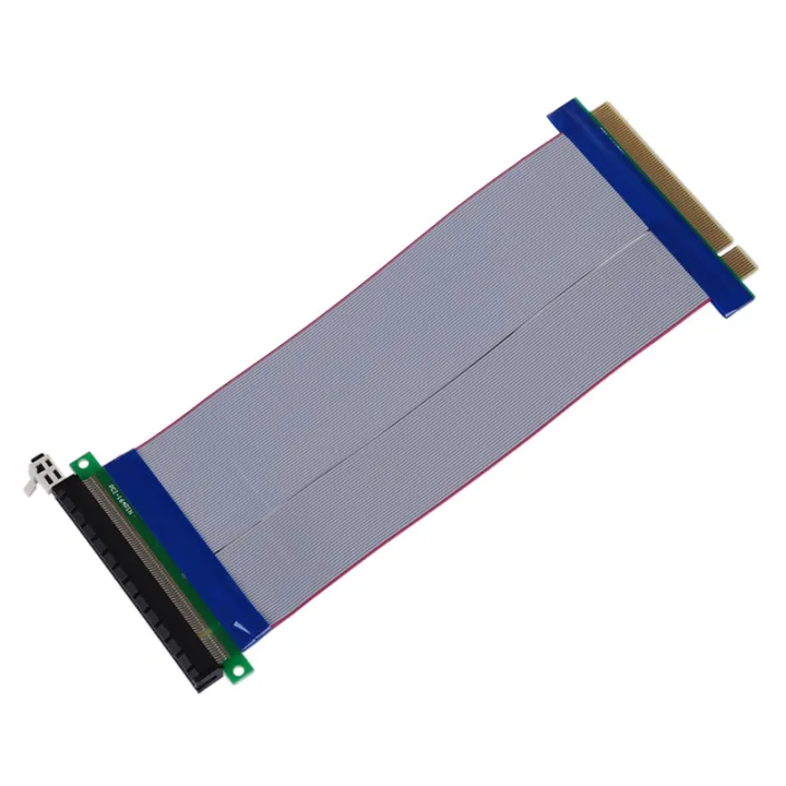 10X%20PCI-E%20Express%2016X%20Riser%20Card%20Extender%20Extension%20Cable%20Ribbon%20Flex%20-%20Image%204
