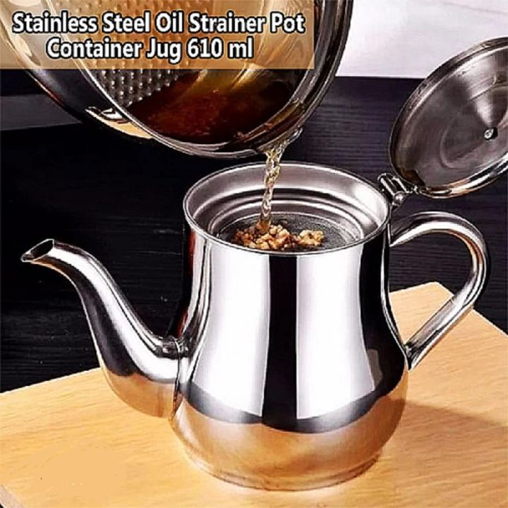 Stainless%20Steel%20Oil%20Pot%20Or%20Use%20As%20Tea%20Kettle%20Strainer%20Container%20Jug%20-%20Image%207