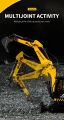 GC 1:50 Mini Excavator, Excavator Truck Toys, Metal Die-cast Engineering Vehicle Model, Heavy Duty Excavator. 
