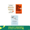 Atomic Habits, + The Subtle art of not giving a fu*k  +  Ikigai   : Combo of 3 Books. 
