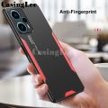 For Redmi K50i Case Aluminum Metal Matte Cover Soft Silicone Frame Camera Protection Cover for Xiaomi Redmi K50i Back Cover Phone Cases. 