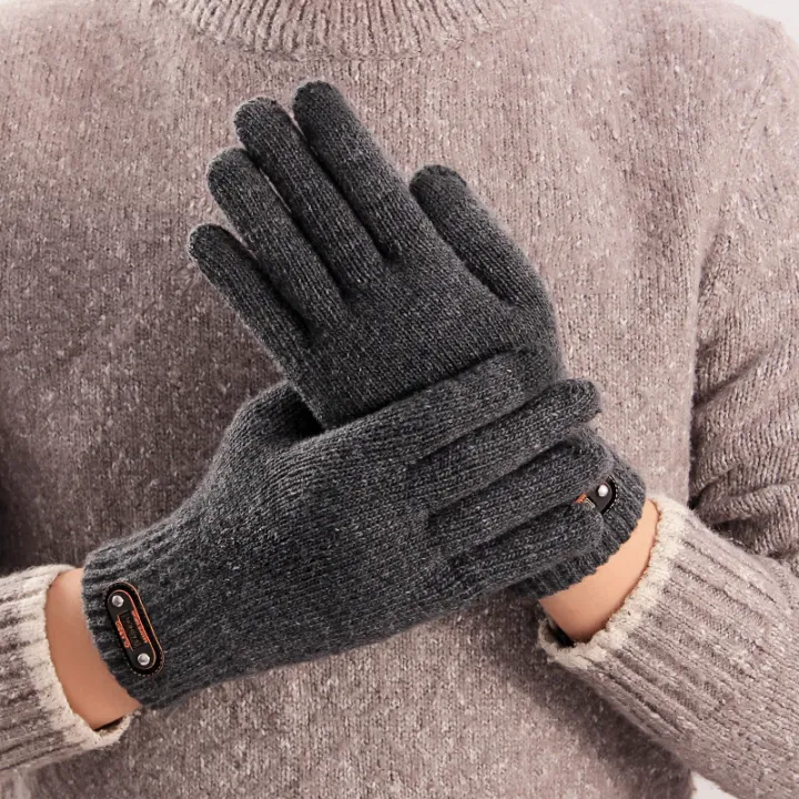 Women%20Men%20Warm%20Winter%20Touch%20Screen%20Gloves%20Stretch%20Classical%20Knit%20Mittens%20Wool%20Full%20Finger%20Outdoor%20Cycling%20Driving%20Gloves%20-%20Image%204