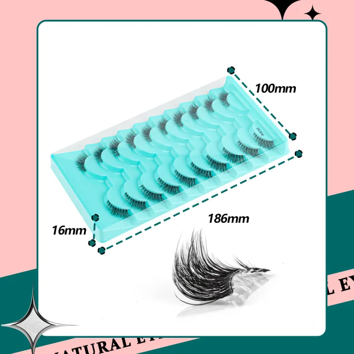 YSDO%20False%203D%20Mink%20Half%20Eyelashes%203-10%20Pairs%20Eyelash%20Extension%20Natural%20Long%20Makeup%20Maquilagem%20Half%20Lashes%20Soft%20Faux%20Cils%20-%20Image%202