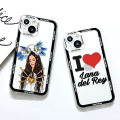 Lana Del Rey Lust for Life Phone Case For iPhone 15 14 13 12 11 happyPro Max Mini X XR XSMAX SE20 8 7 6 6S Plus Transparent TPU Cover.