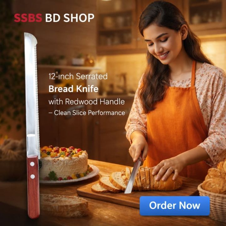 33cm%20Stainless%20Steel%20Serrated%20Bread%20&%20Cake%20Knife%20%E2%80%93%20Smooth%20Cutting%20-%20Image%203