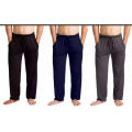 Combo - Night Comfort sleeping Cotton Trouser (3 Color- Black, Blue, Gray).
