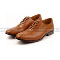 Elegant Men's Formal Leather Dress Shoes Business Style Pointed Toe with Shoe Tree. 