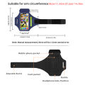 HAISSKY Running Sport Armbands For iPhone 15 14 13 12 11 Pro Max 14 Plus Samsung S23 Ultra Zipper Arm Bag Case For AirPods Pro 3. 