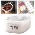 Fresh Food Storage Container Refrigerator Organizer Reusable for Meat Fruits White. 