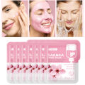 LAIKOU- 7pcs Japan Sakura Mud Face Mask Cleansing.