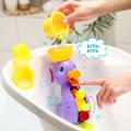 New Kids Shower Bath Toy Cute Yellow Duck Waterwheel Toys Baby Faucet Bathing Water Spray Tool Dabbling Toy Gifts Bath Toy. 