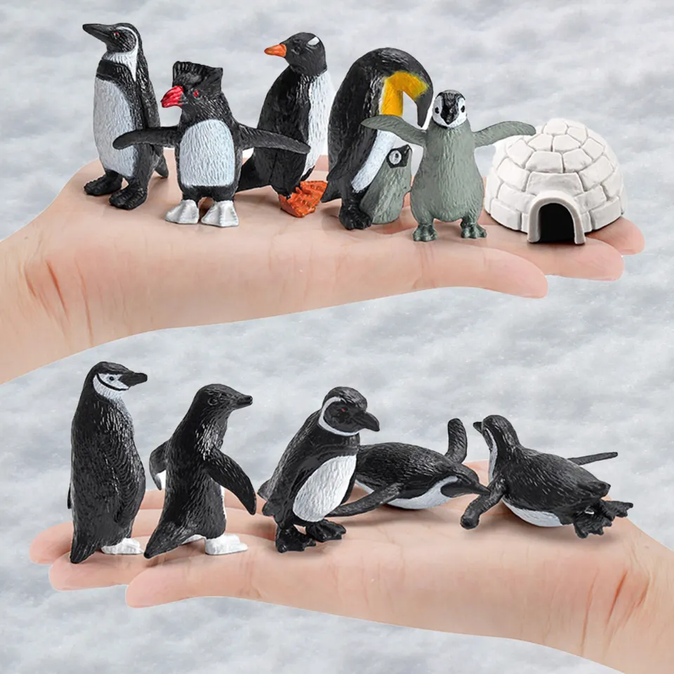 Penguin Figure Rust proof istic Small Penguin Figures Toy Combo Daraz .bd