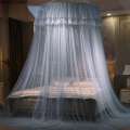New Korean style circular 1.5m princess double size 1.8m mosquito net without installation. 