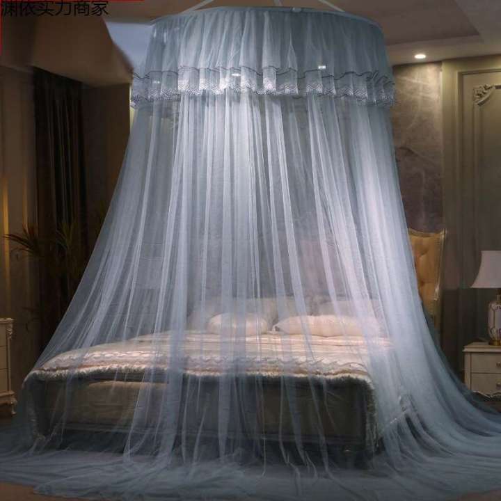New Korean style circular 1.5m princess double size 1.8m mosquito net without installation